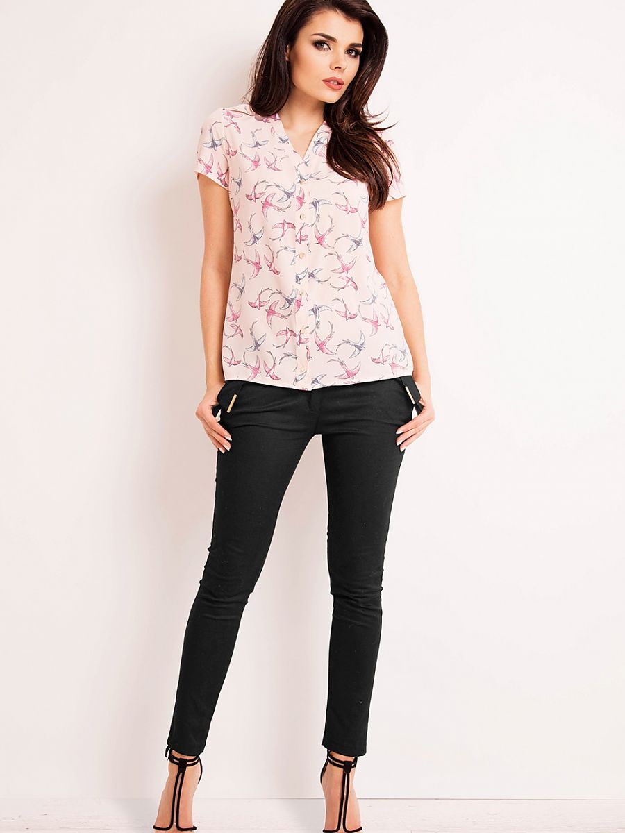 Infinite You Langarm Hemd – rosa