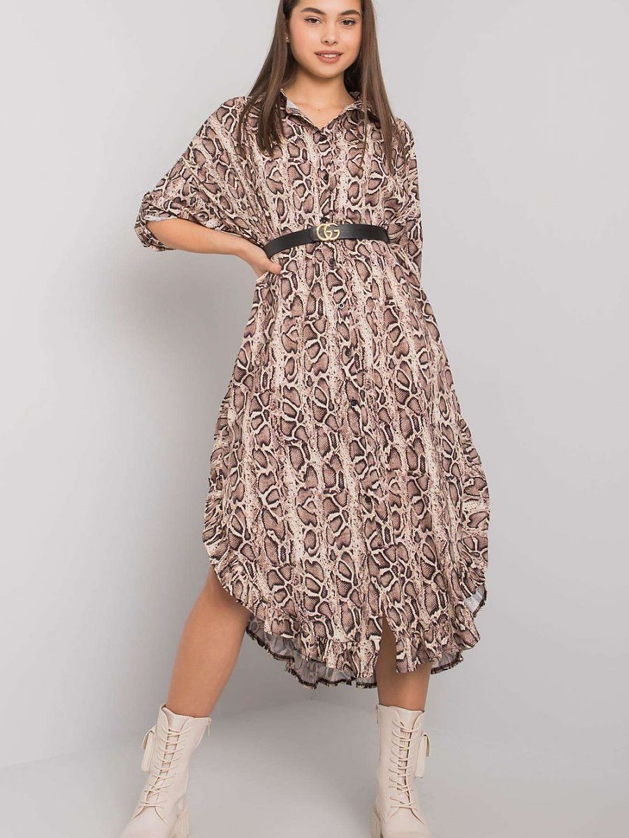 Och Bella Alltagskleid – beige