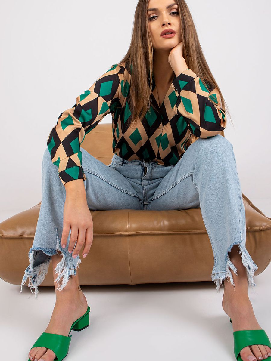 Italy Moda Bluse – multifarben