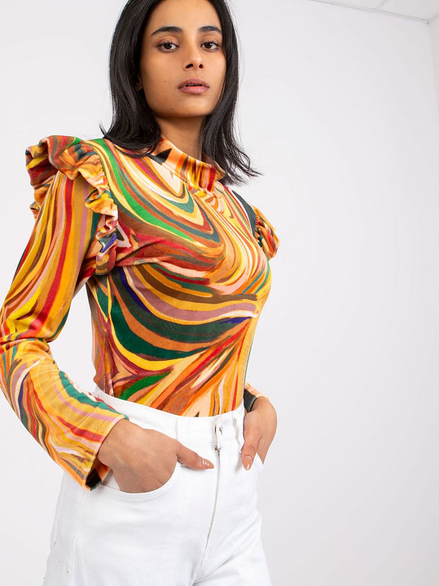 Italy Moda Bluse – gelb
