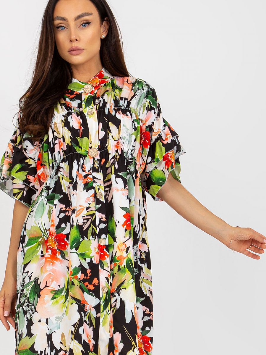Italy Moda Alltagskleid – schwarz