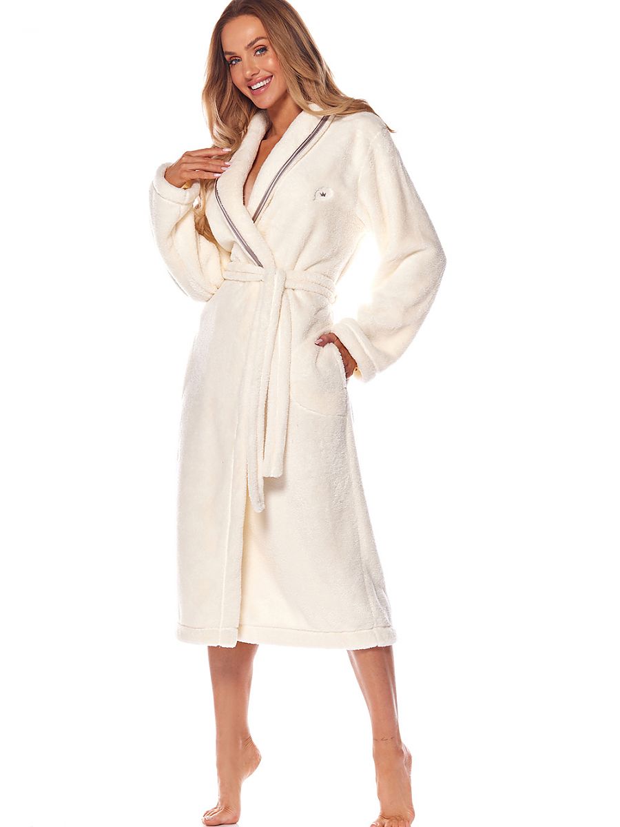 Soft-Knit Longline Bathrobe