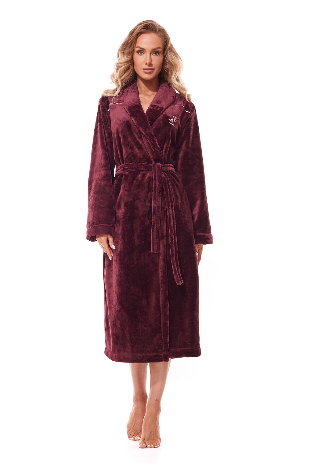 Long bathrobe model 188082 L&L..