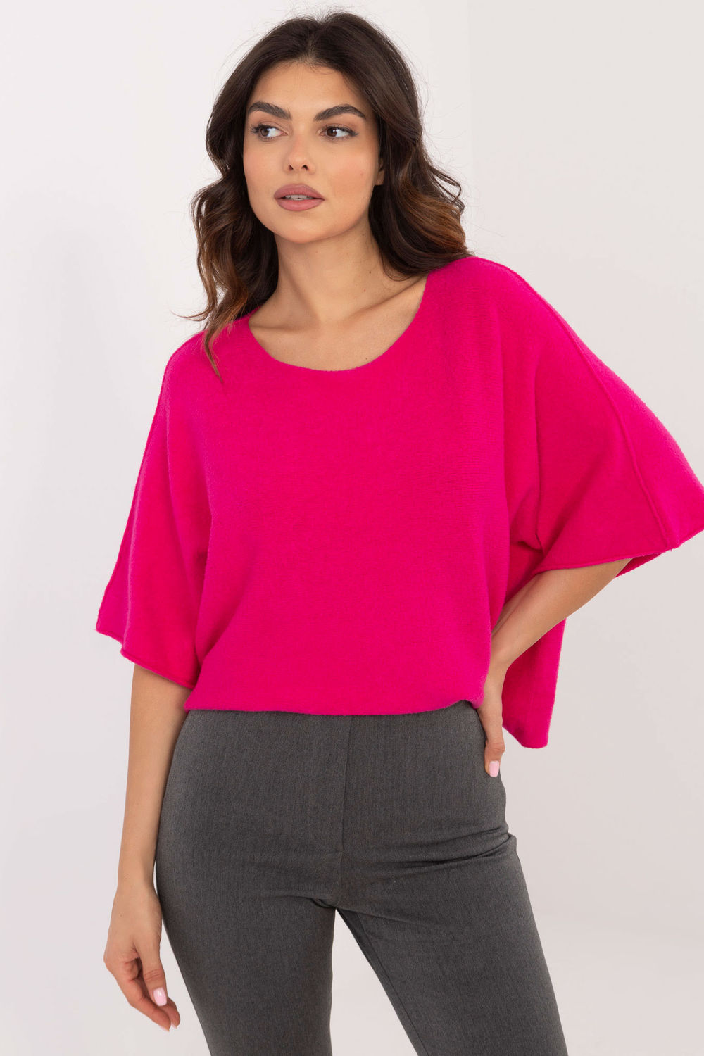 Short sleeve sweater model 202..