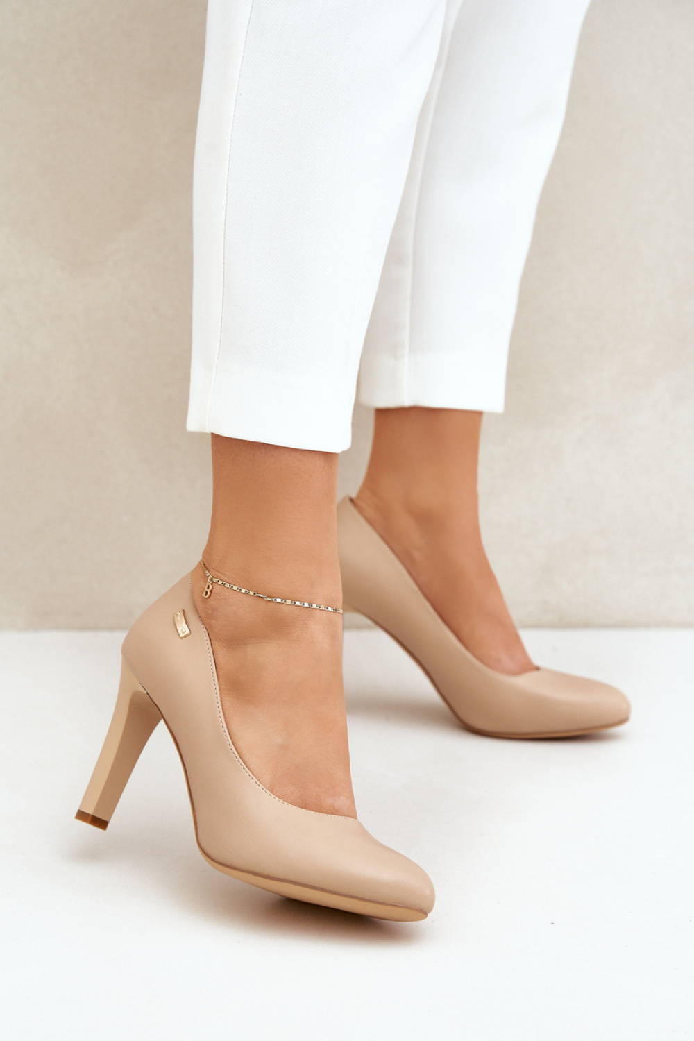 Block heel pumps model 208334 Step in style