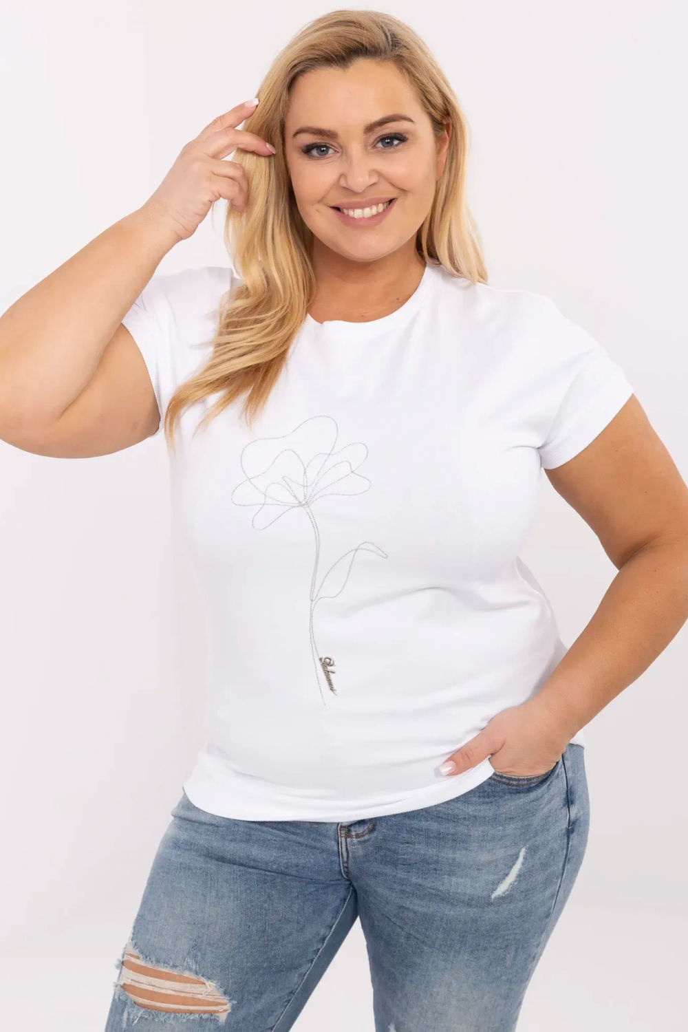 Plus size blouse model 211756 ..