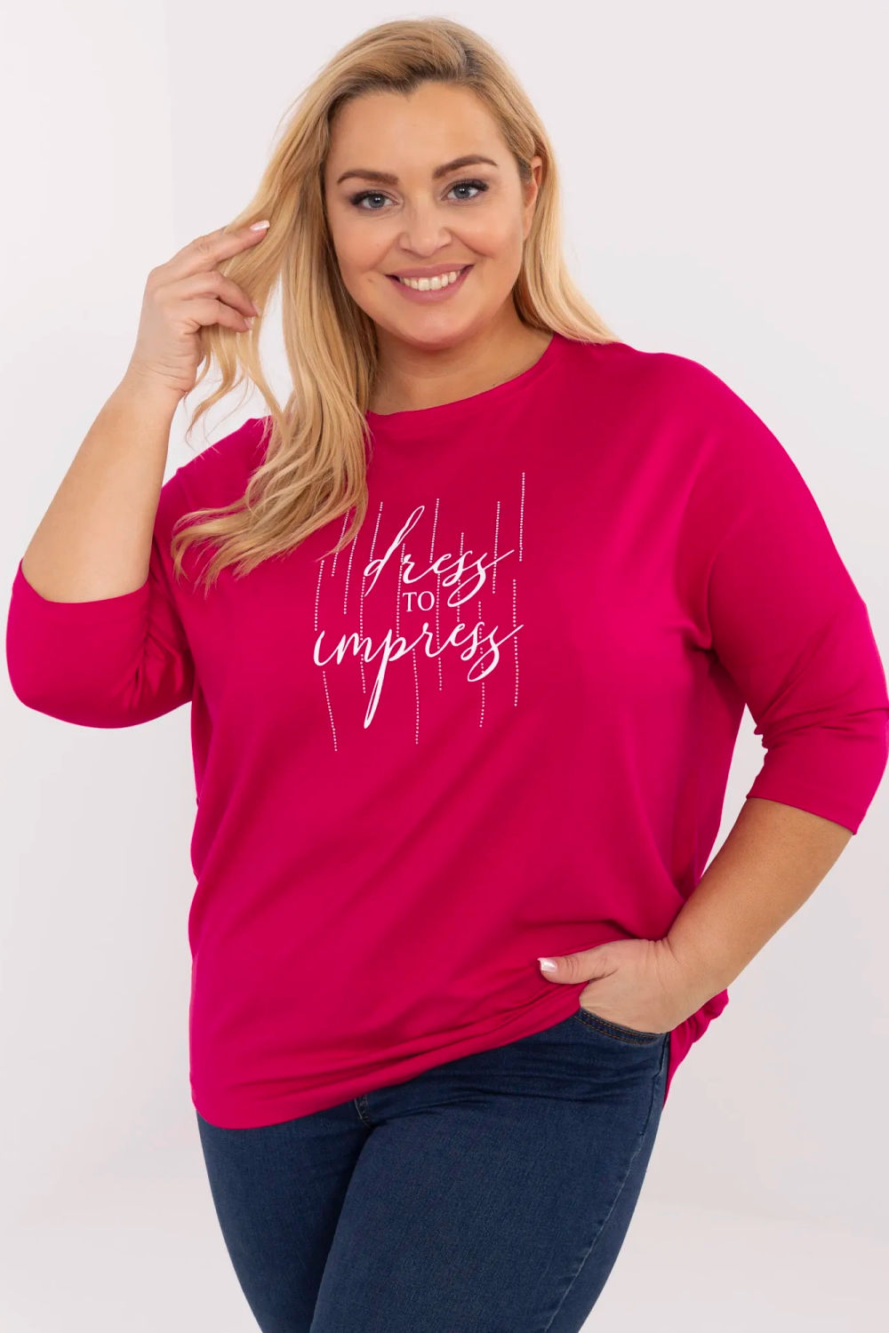 Plus size blouse model 212680 ..