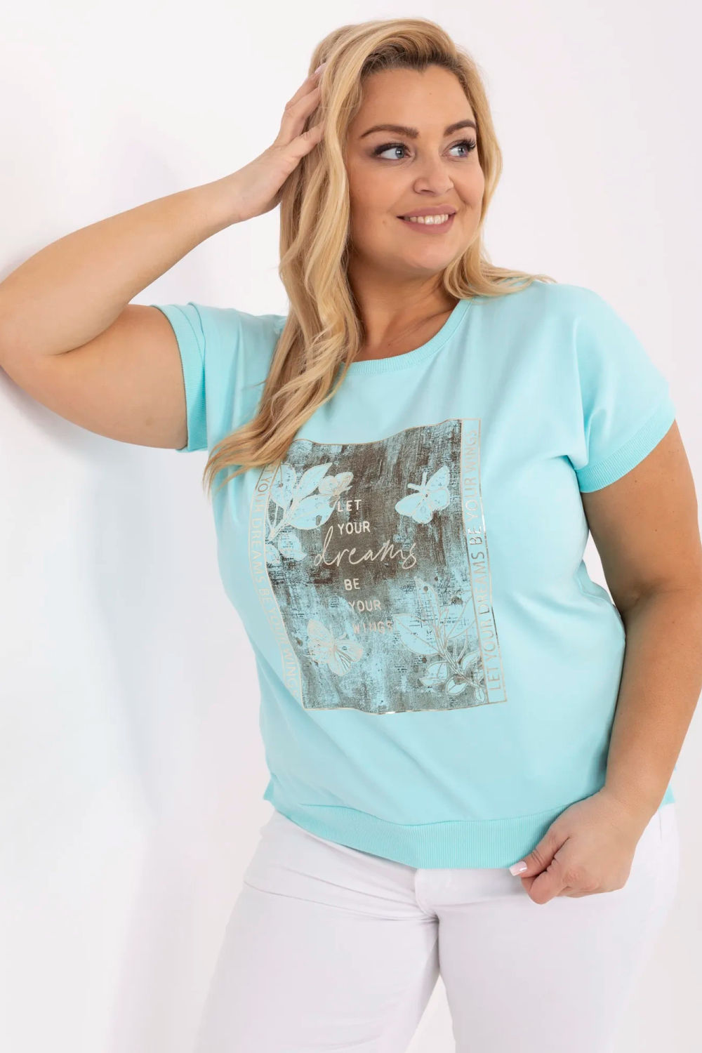 Plus size blouse model 212685 ..