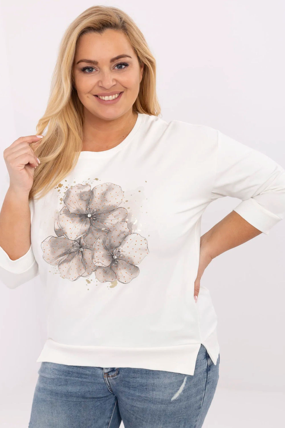Plus size blouse model 212701 ..