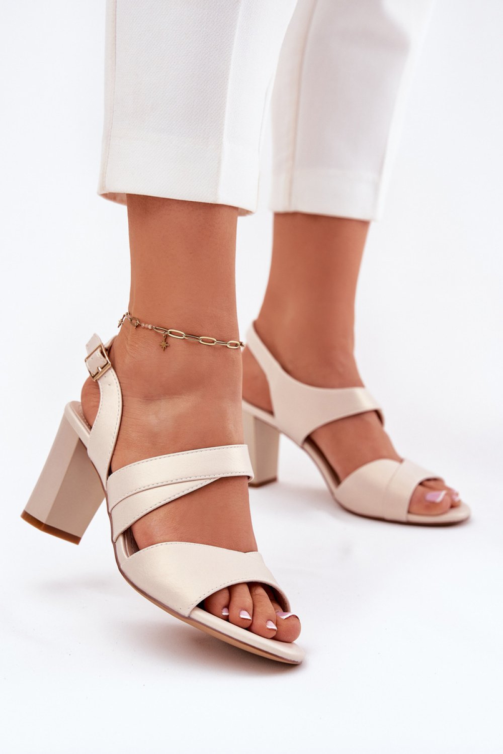 Heel sandals model 212906 St..