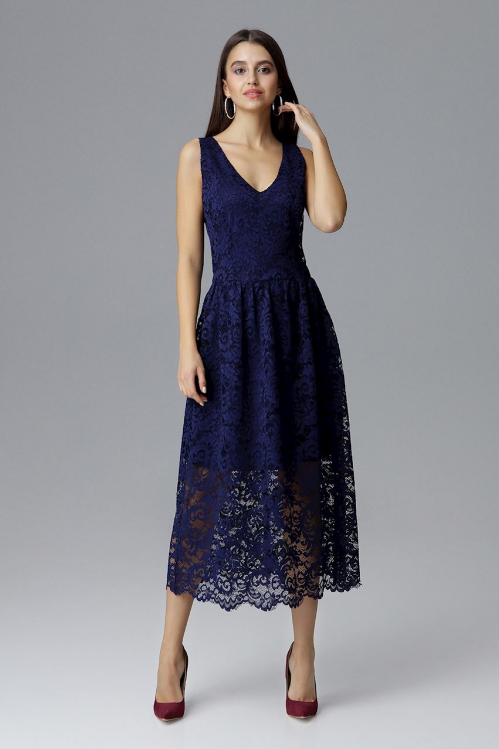 Evening dress model 126203 Fig..