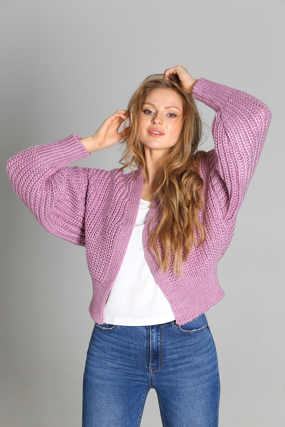 Cardigan model 163072 MKM