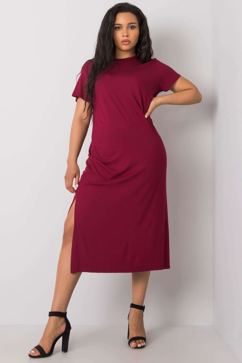 Plus size dress model 166010 B..