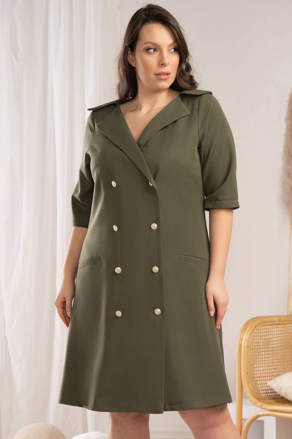 Plus size dress model 176838 K..