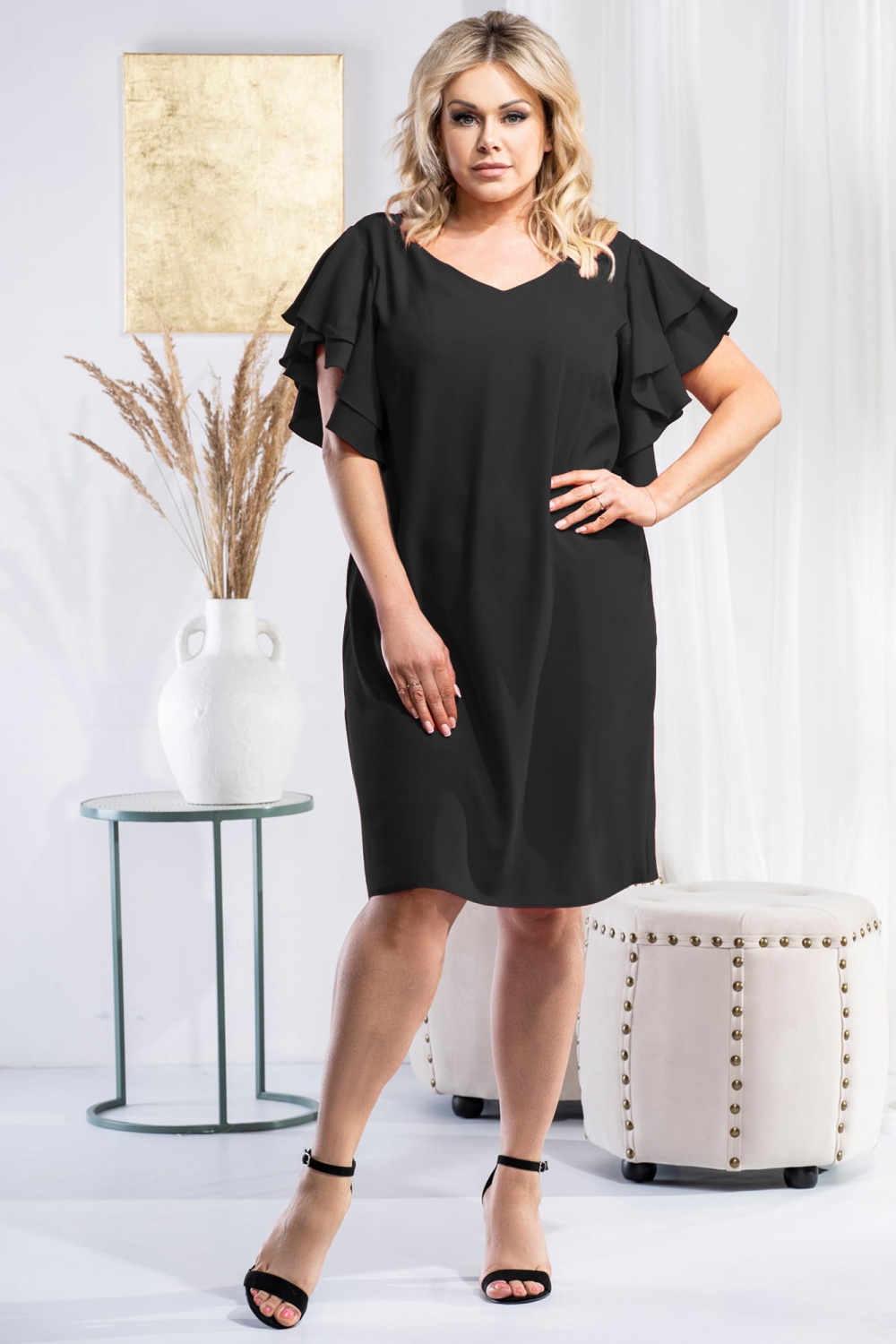 Plus size dress model 180442 K..