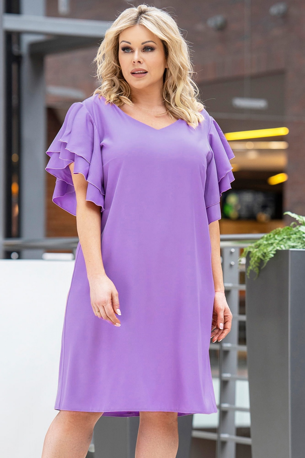 Plus size dress model 180444 K..