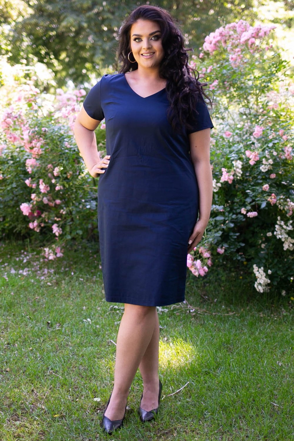 Plus size dress model 183311 K..